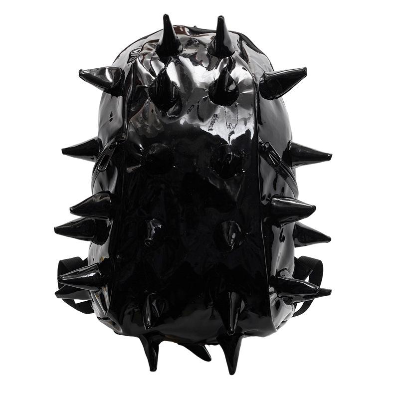 Школьный рюкзак модный дизайн с шипами рюкзак модный крутой личность глянцевый трехмерный еж жареная улица студенческий рюкзак