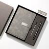 Роскошный деловой блокнот Подарочный набор с ручкой Signature Для мужчин Женщин Подарок Для Porsche Cayenne Panamera Macan 911 Taycan Boxster Cayman