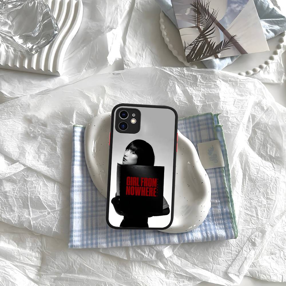 TV Girl Из Ниоткуда Для Силиконового Матового Чехла На Телефон Для IPhone 16 Pro Max 15 14 13 12 11 X XS MAX