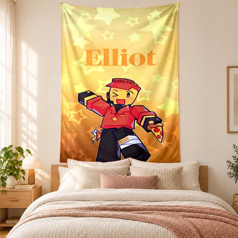 Elliot Tapestry highquality for decorating living room bedroom dorm walls ideal as bedroom wallart orholiday gift
