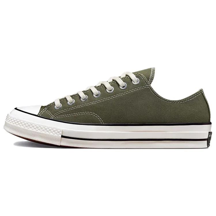 Converse Chuck 70 Low 'Utility Green' (Unisex) Utility Green / Egret / Black Canvas Shoes A00757C