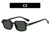 Retro Small-Frame Square Sunglasses Stylish And Versatile Men  Luxury Brand Outdoor Uv400 Sun Glasses Classic Driving Shades