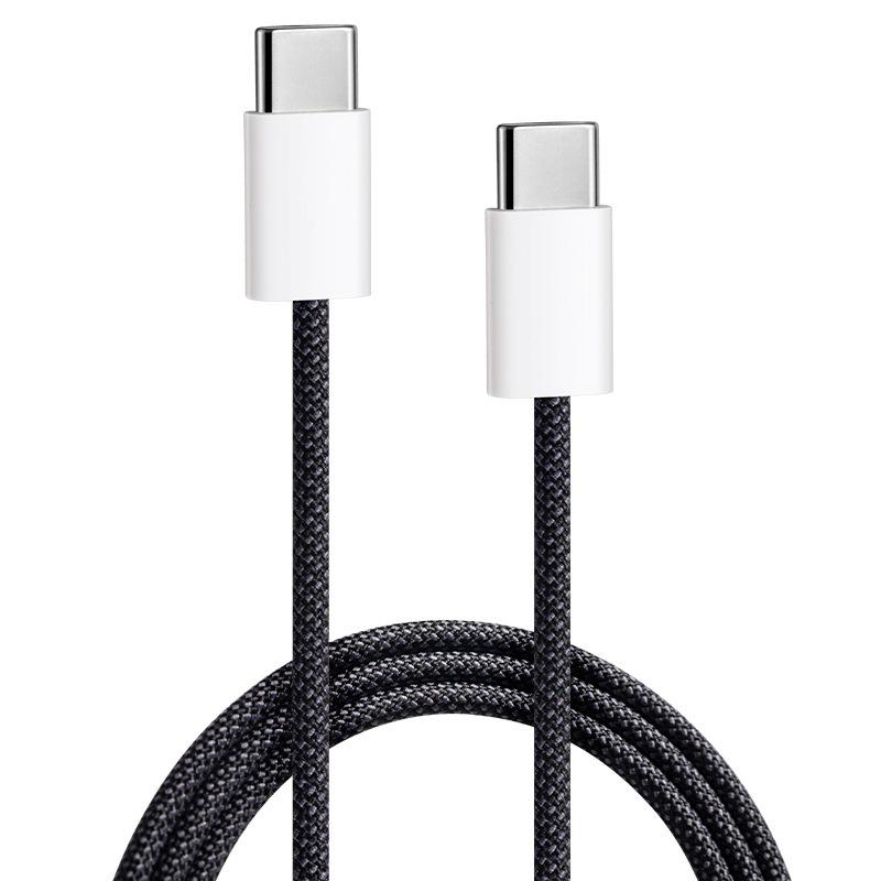 Двусторонний кабель для быстрой зарядки Type-C для устройств Apple и Android
