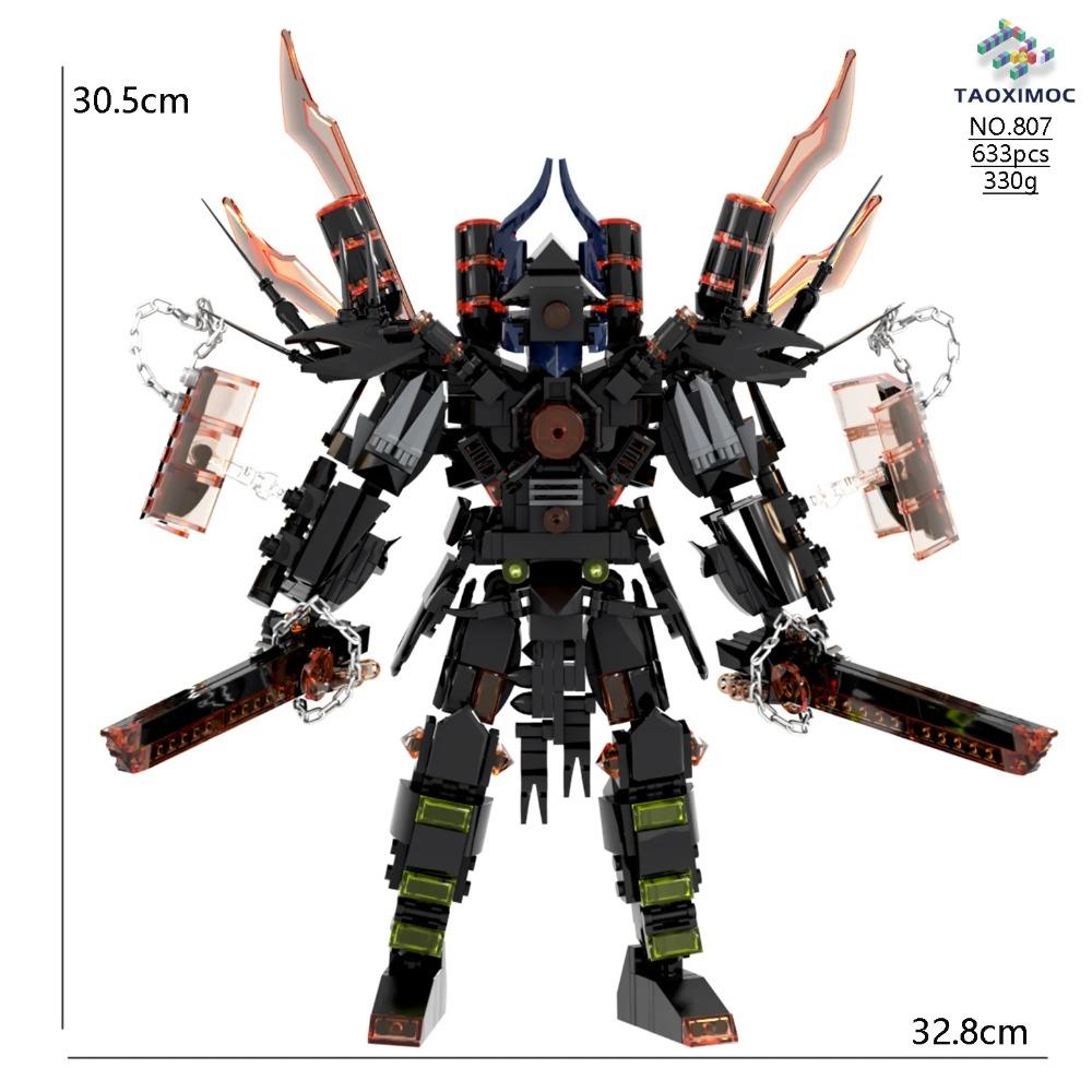 Skibidi Туалет Титан ТВ Человек Спикер Игра Ужасов Боссы Камара Строительный Блок Мультяшная Кукла Модель Дети День Рождения Хэллоуин Подарок