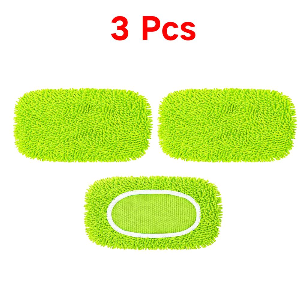 Reusable Mop Pads with High Water Absorption and Ultra-fine Fiber Cleaning Pads That Can Firmly Adhere To Most Standard Mops