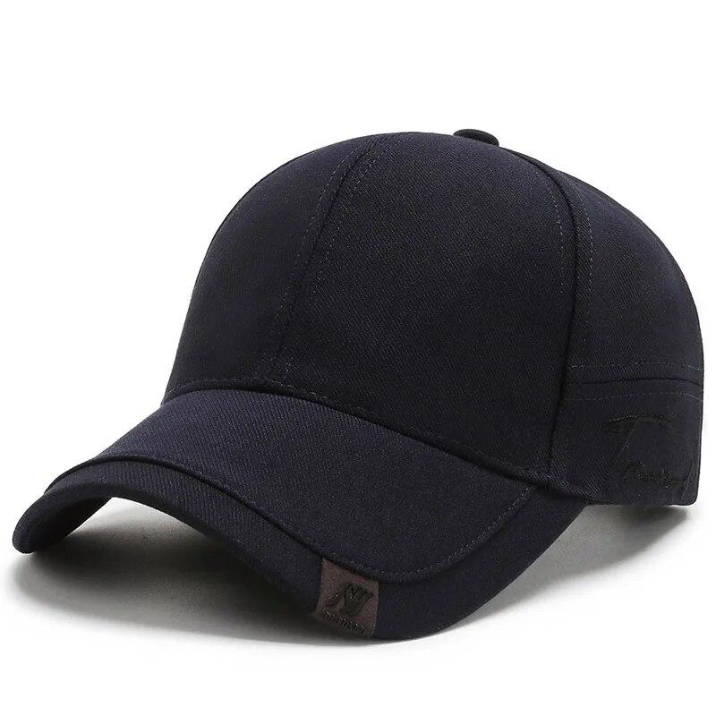 Hat Men's Tide Sunshade Cap Korean Men's Sun Hat Black Ins Tide Simple Casual And Versatile Baseball Cap