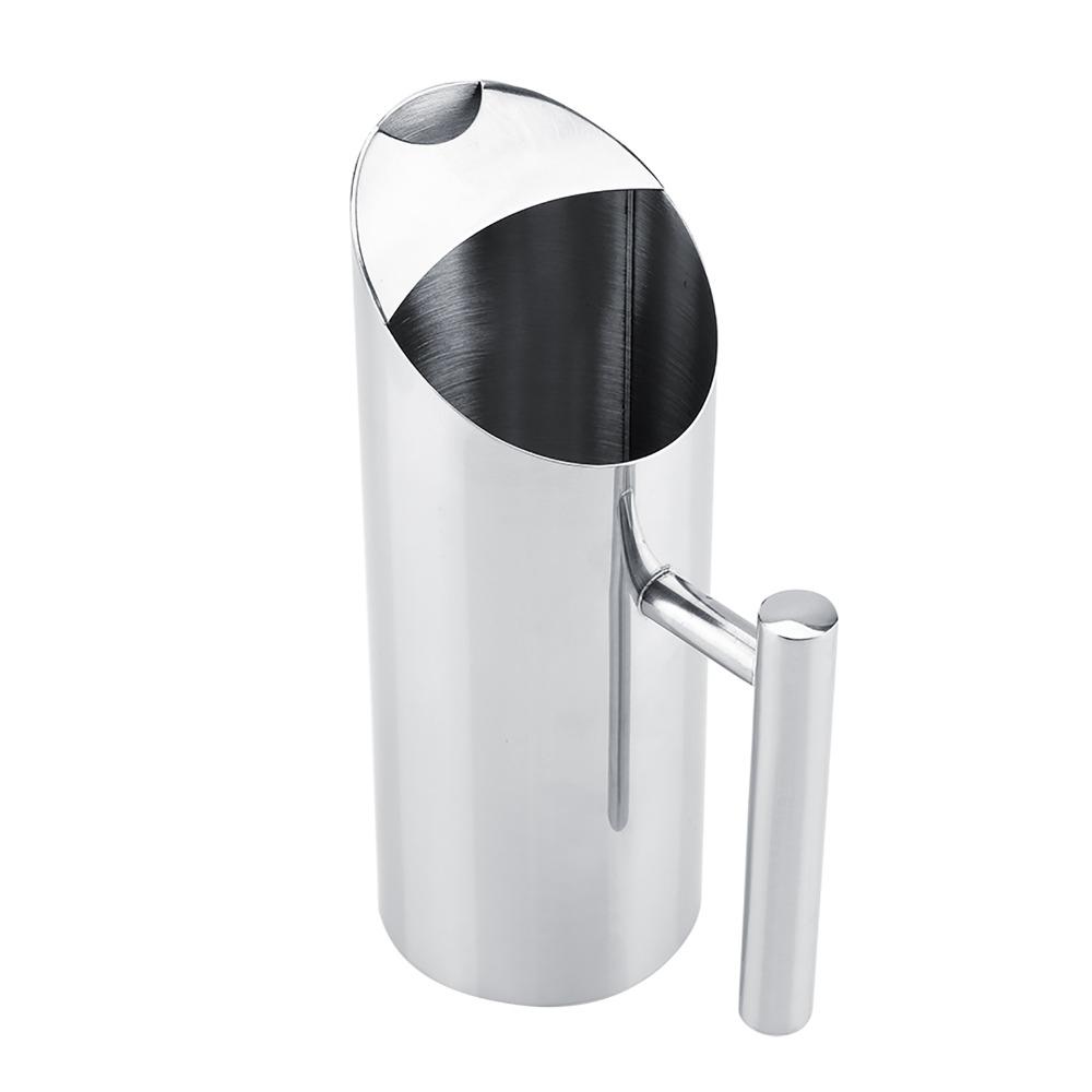 With Handle Beverage Container Jug 1L/1.5L Metal Water Pitcher Hotel Serving