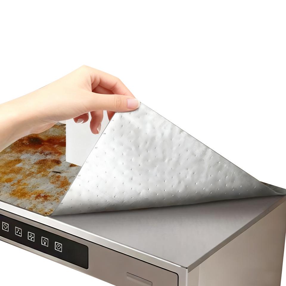 Universal Oil-Absorbing Range Hood Pad - Kitchen Oil-Proof Barrier Strips