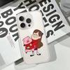 Милый Чехол для Телефона Гравити Фолз-S Мягкий Прозрачный Чехол Для IPhone 17 16 15 14 13 12 11 Pro Max Mini Plus Защитный Чехол