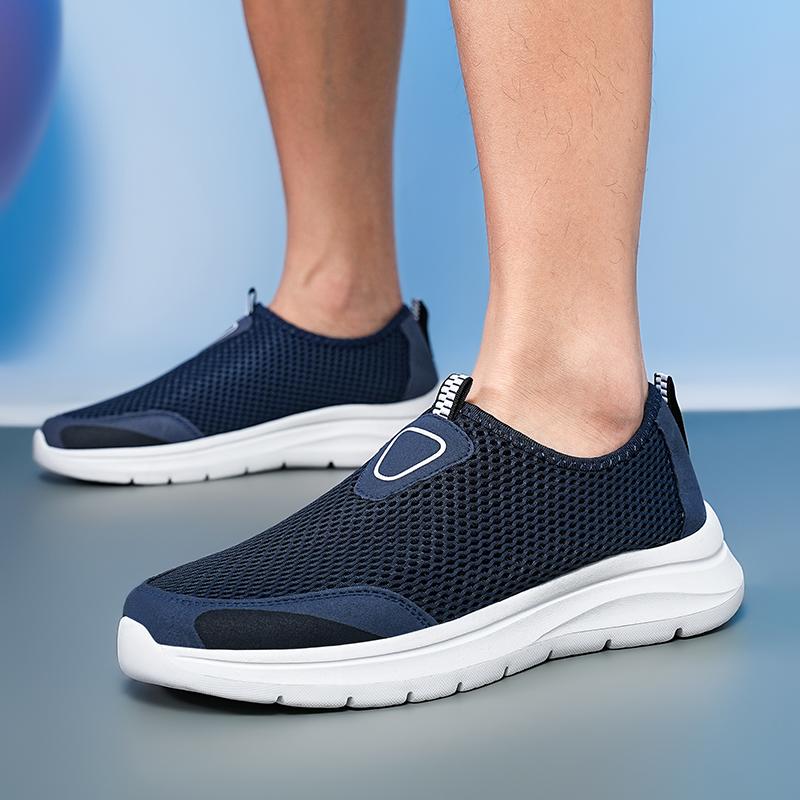 MAEDEF Lightweight Men Casual Shoe Breathable Slip On Male Casual Sneakers Anti-slip Men's Flats Outdoor Walking Shoes Male Shoe