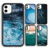 Blue Sea Ocean Waves Soft Phone Case For iPhone 14 XR X XS Max 5S 6S 7 8 Plus SE 2020 11 12 13 Pro Max Mini Phone Cover