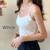 Casual Knitted Women Sexy Lace Tank Top Floral Printed Cotton Vest Sexy Spaghetti Strap Up Slim Cute Crop Tops Camis M-2XL