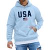 Hooded Sports Tracksuit Unisex Running Outfits Long Sleeve Pullover Hoodies Sweatshirt
