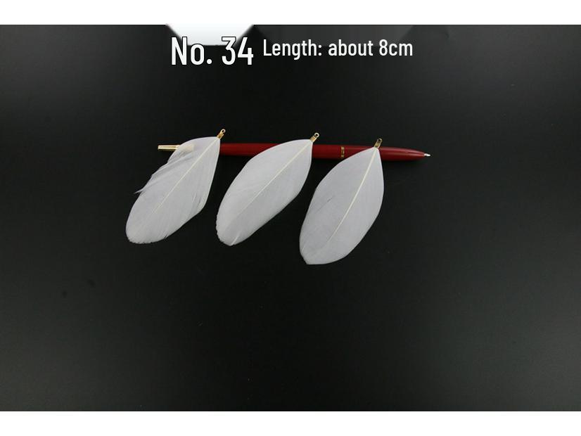 White Feathers for DIY Handmade Clothing & Jewelry Accessories