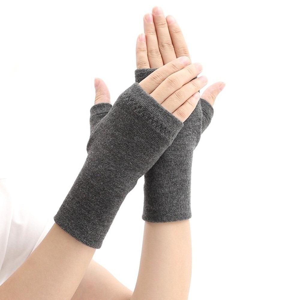 Touchable Screen Office Bare Finger Gloves Warm Skiing Gloves New Driving Mittens Girls