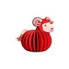 Chinese Style New Year Red Ornament Foldable Spring Festival Pendant  Birthday Gifts
