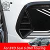 Для BYD Seal 6 C6 DMI Touring 2025 2026 Защитная крышка воздухозаборника переднего бампера Аксессуары для стайлинга и модификации автомобиля