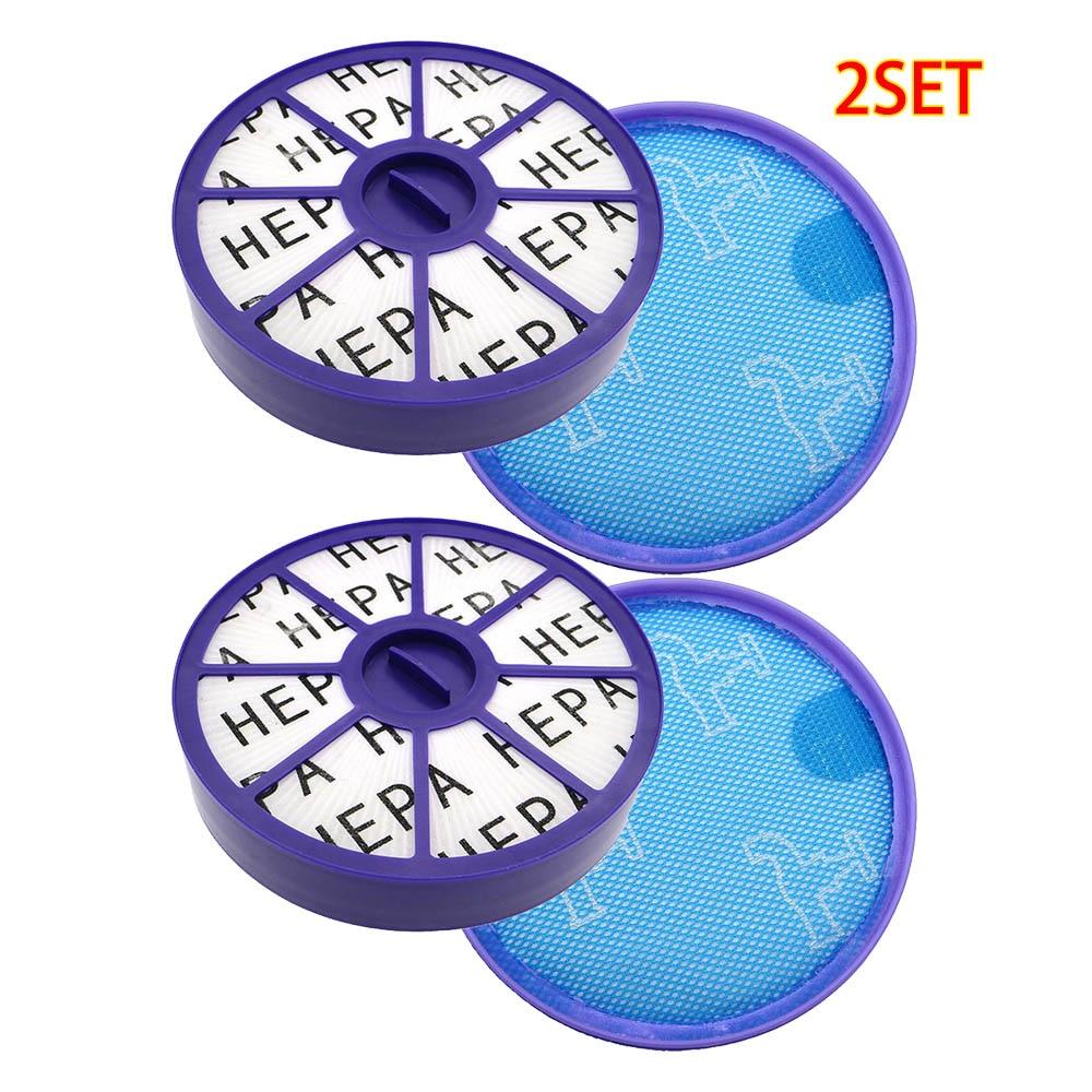 Комплект переднего и заднего HEPA-фильтра для Dyson DC19 DC20 DC21 DC29 до и после, верхний и нижний фильтры двигателя, замена пылесоса