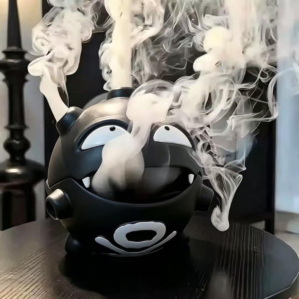 Pokémon Gasmosquito Incense Burner Mosquito Coil Ashtray Storage Box Home Decor Indoor Incense Box Outdoor Fireproof Creative