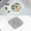 Sink Strainer with Suction Cups Anti-slip Even Mesh Smooth Water Flow Prevents Hair Clogging Non-deforming Drain Filter