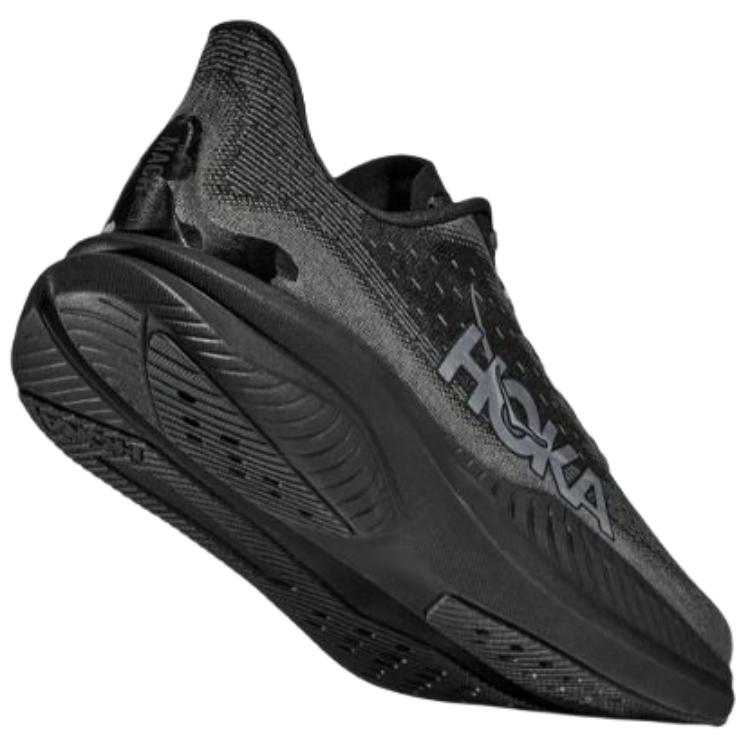 HOKA One One Mach 6 Versatile Comfortable Durable Breathable Lightweight Running Shoes Men Sneakers Black 1147790-BCKT