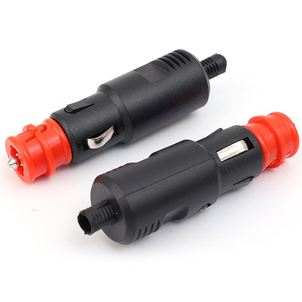 Автомобильные аксессуары - Адаптер для автомобильного прикуривателя Универсальная вилка питания 12-24 В Аксессуары для прикуривателя Подключение Адаптер для прикуривателя Штекер