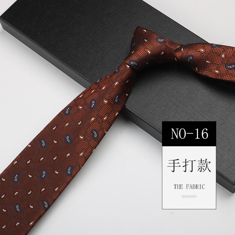 Деловой галстук мужской ручной работы, свадебный для жениха, для работы, банкетный, высококлассный узор, 8 см длиной