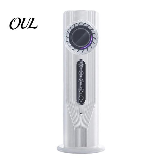 Quiet Portable Air Conditioner Fan, 3 in 1 Evaporative Cooler with Mister, 6 Speeds Energy Efficient Fan Desktop Cooling Timer, USB Personal