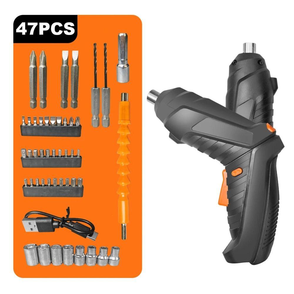 USB Charging Electric Screw Driver Multifunctional Cordless Screwdriver Screwdriver Set