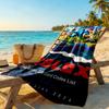 Roblox Beach Towel High Absorbency & Quick-Dry Comfortable Lightweight Portable for Swimming,Beach,Camping, Travel, Beach Accessories,Gym