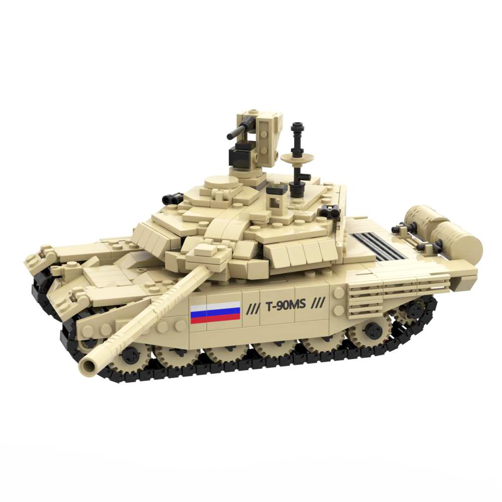 Основной боевой танк Т90МС Военные Строительные Блоки Игрушки Армия Т90 Камуфляж Сборные Кирпичи Набор Подарки Новый