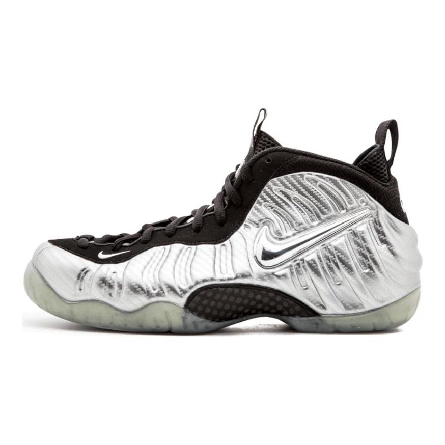 Nike Air Foamposite Pro 'Metallic Sivler' Кроссовки Повседневная обувь 616750-004
