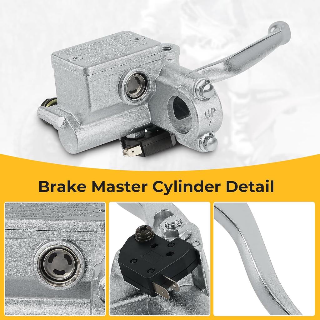 M MATI Front Brake Master Cylinder For Honda ATV TRX 250EX 250X 300EX 300X 400EX 400X 45510-HM3-901