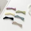 Fine Flash Banana Big Clip Solid Color Hair Clips Korean Accessories Ponytail Holder  Women