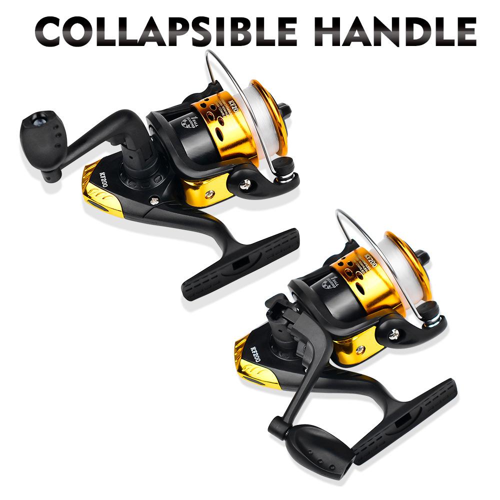 Пластиковый рыболовный ремень для прялки, нейлоновая нить, маленькое рыболовное колесо, подводное рыболовное колесо, аксессуары для рыбалки, колесо для морской рыбалки KF200