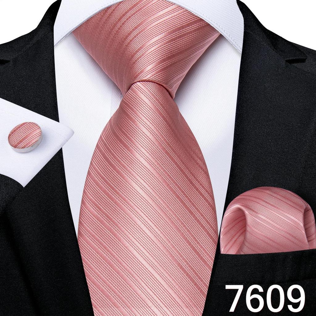 Dibangu Мужской галстук, карманный квадратный набор запонок для свадебной деловой вечеринки