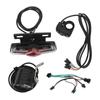 Electric Bike Lamp Kit QD168 Headlight C 05C Tail Light Night Warning Light DK336 Switch