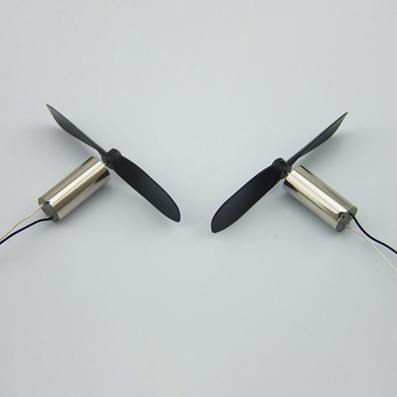 10Pcs 46Mm 4.6Cm 0.8Mm Cw Ccw Ab Props Propellers Main Blades Fit 716 615 720 Coreless Motor For Airplan Drone (5 Pair)