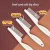 New Non-Slip Steel Needle Flea Comb for Cats