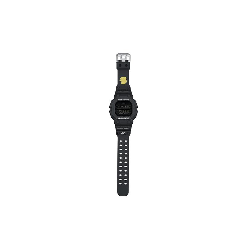 Casio BABY-G G-SHOCK Модель Коллаборации с Overlord Ремешок Квадратный Маленький Luo Fat Солнечная Батарея ЖК Дисплей Кварцевый Механизм Резиновый Ремешок Японский и GX-56BBGRLR-1