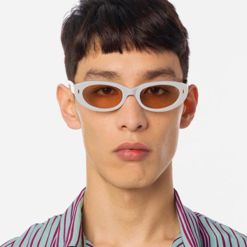 European American Style Sunglasses For Men Oval Shape Uv Protection Outdoor Sunglass Fashion Trendy Sun Glasses Women