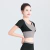 Женский топ для йоги Juyitang с короткими рукавами, в цвете, без бюстгальтера, с открытым пупком, одежда для фитнеса