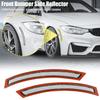 X Autohaux Автомобильный передний бампер Отражатель Боковой маркер 63147290093 63147290094 Для BMW F15 F85 X5 M 2014-2017 Замена Аксессуары