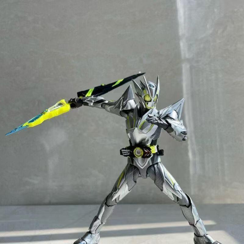 Kamen Rider Zero-one Metal Grasshopper Фигурка Shf Модель Игрушка с Подставкой для Коллекционеров