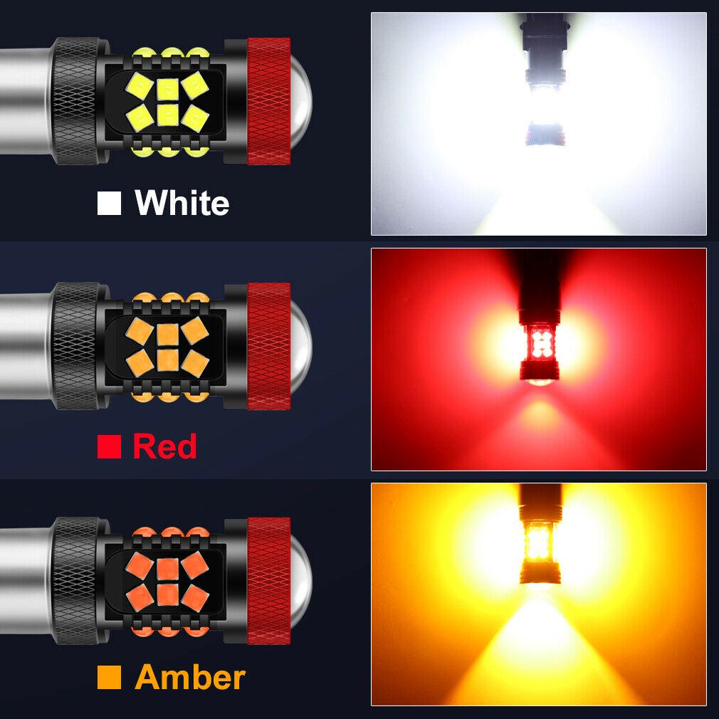 CANBUS Т20 Светодиодные лампы для поворотных фар и стоп-фар, 7443 7440 W21/5W LED W21W P21W Py21W BAU15S BA15S BAY15D 1156 P21/5W P21/7W