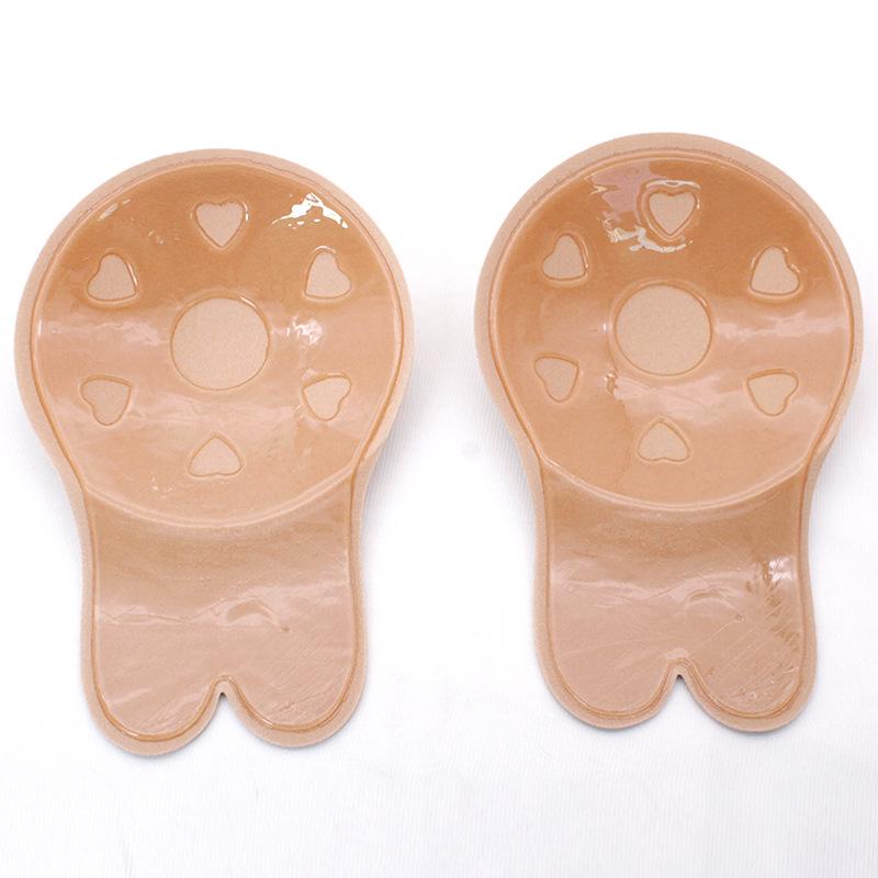 Накладки на соски из тонкой ткани с заячьими ушками для большой груди — антипровисающие, защищающие от воздействия окружающей среды, невидимые и поддерживающие наклейки на бюстгальтер.