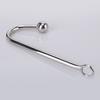 Stainless Steel Anal Hook Fetish Bondage Hook Sex Toys Solid Single Ball Rope Hook Unisex Adults Sex Games Bondage Fetish Toy for Couple Lovers