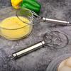 Stainless Steel Manual Dough Mixer - Handheld Flour Blender & Stirring Tool for Baking, Kitchen Essential