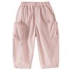 DAVE&BELLA Kids Cool-Touch Sun Protection Casual Cargo Long Pants