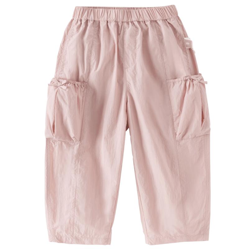 DAVE&BELLA Kids Cool-Touch Sun Protection Casual Cargo Long Pants